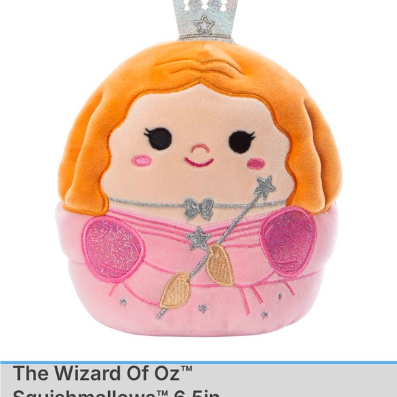Squishmallows wizard of oz wicked bundle 6.5 inch plush toys Dorthy glinda lion - Picture 2 of 6